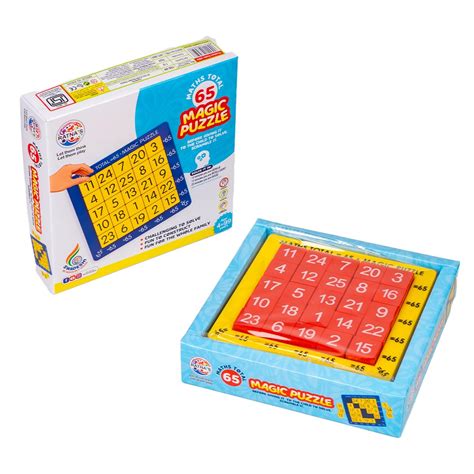 Buy Ratna's Magic Puzzle 65 Maths Total Mind Challenging Board Game for ...