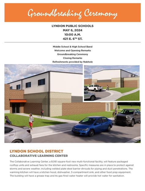 Lyndon USD 421 Groundbreaking Ceremony, 412 E 6th St., Lyndon, KS, 6 ...