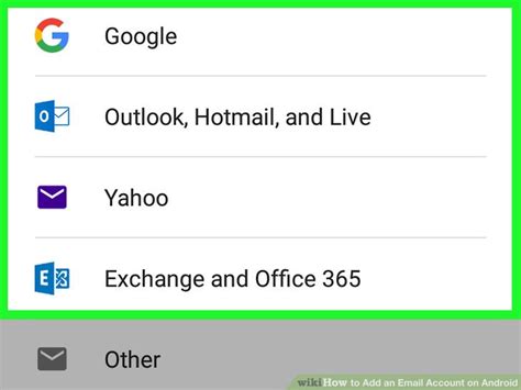 Image result for How to Add Email to Android