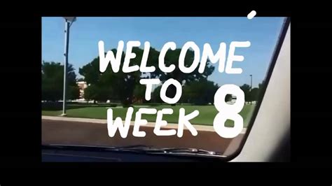 week 8 - YouTube