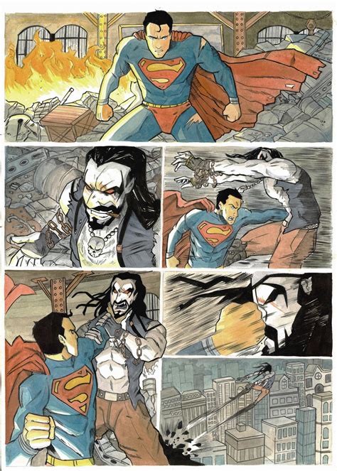 SUPERMAN VS LOBO by JosueCubero on DeviantArt