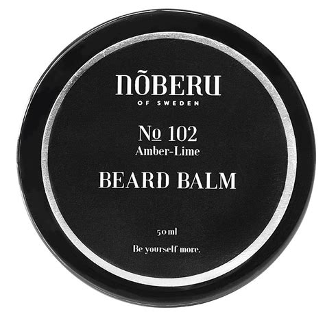 Nõberu Stockholm Beard Balm Amber Lime 50 ml | lyko.com