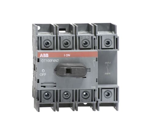 OT100F4N2 1SCA105018R1001 ABB | ABB 4P Pole Base Mounting Isolator ...