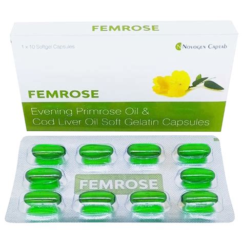 Buy Femrose Softgel Capsule 10's | 19 Minutes Delivery | Apollo Pharmacy