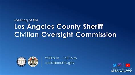Special Hearing on Deputy Gangs in the L.A. County Sheriffs Department ...