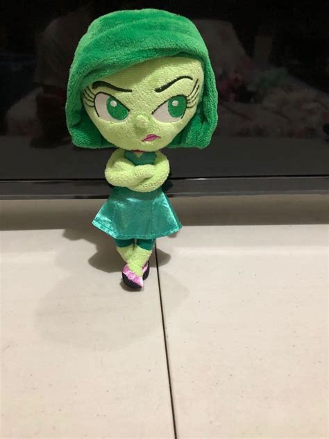 Disney/Pixar Inside Out 8" Disgust Tomy Plush, Hobbies & Toys, Toys ...