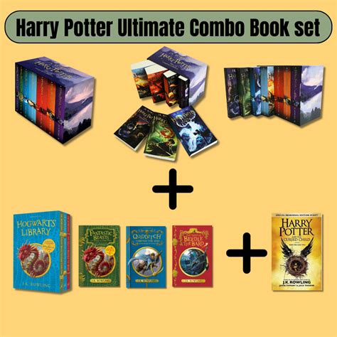 Harry Potter Ultimate Combo Set (Paperback) - Gyaanstore