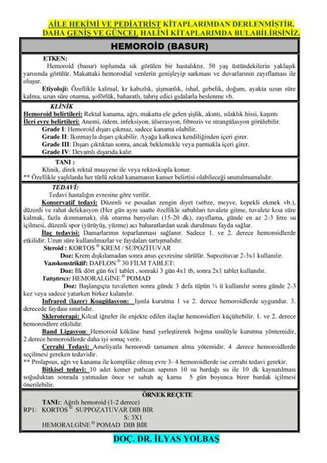 HEMOROİD (BASUR)