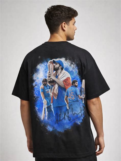 Oversized Graphic T-Shirt – Rohit Edition – Stuffs by Anu
