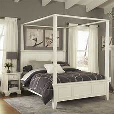 King Canopy Bed by Home Styles Naples White King Canopy Bed 5530 610 The King Canopy Bed