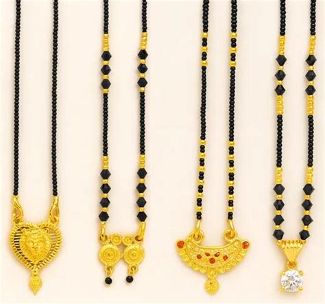 Brass Gold Plated Mangalsutras for Women