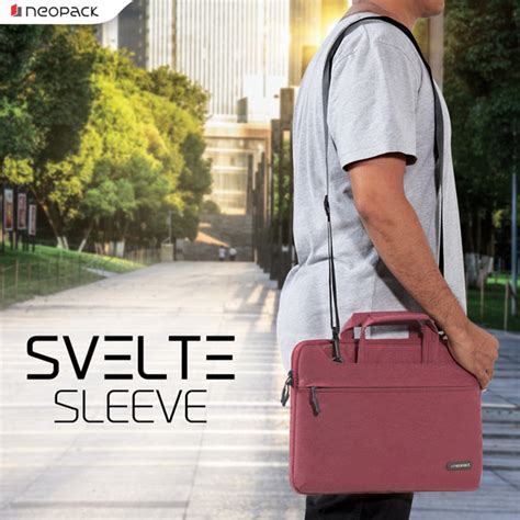Svelte Sleeve for Upto 14.2" Macbooks (Red) – Neopack