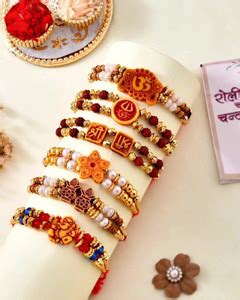Flipkart SmartBuy Designer Rakhi Combo of 6 Dora Rakhi Set for Brother ...