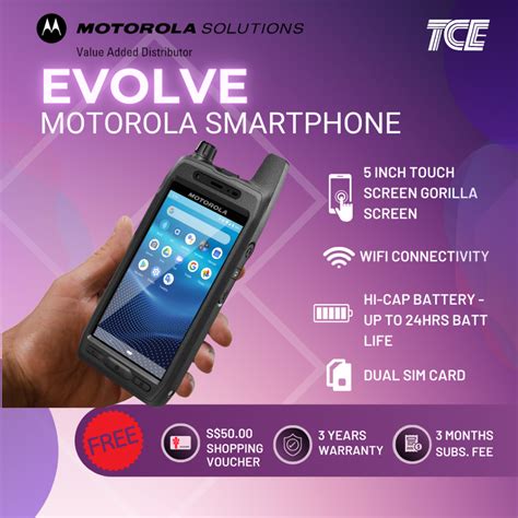 MOTOROLA EVOLVE Mobile Smartphone WIFI GPS 5 Inch Touchscreen | Shopee ...