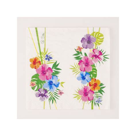 servilletas tropicales