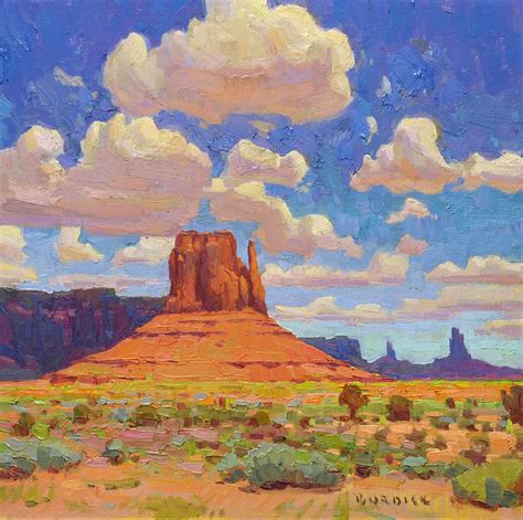 2010ScottBurdick | Desert landscape art, Southwest art, Desert ...