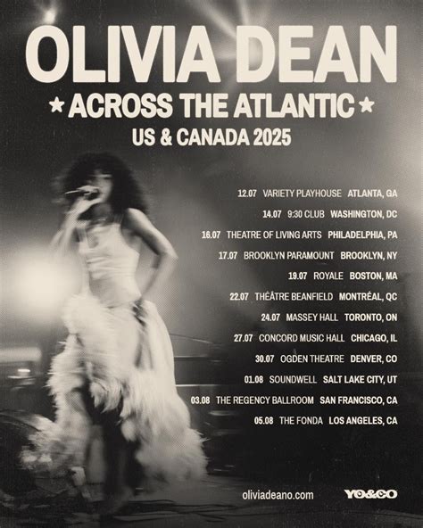 Olivia Dean Announces 2025 North American Tour Dates