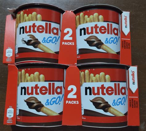 Nutella and go spread and breadsticks by Ferrero Reviews - Chocolates ...