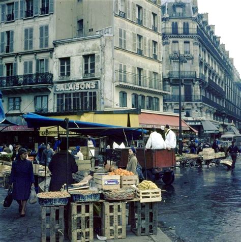 Les Halles Paris 1960