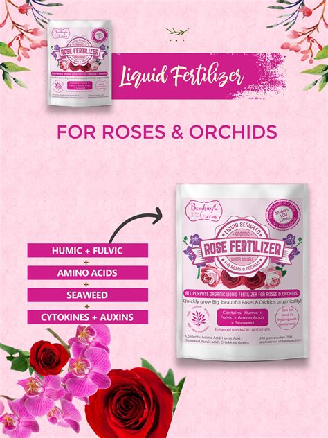 Liquid Plant Fertilizer | Rose Fertilizer| Bombay Greens