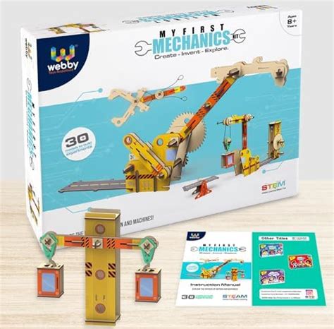 Buy Webby DIY Wooden Physics Kit | STEAM Learner | Science Kit ...