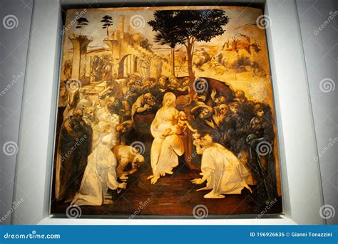 Annunciation Painting By Leonardo Da Vinci at Molly Taveras blog