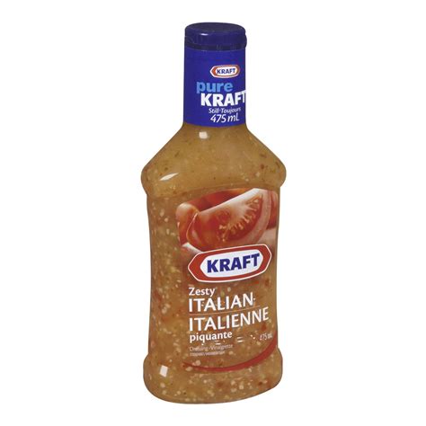 Kraft Light Zesty Italian Dressing Nutrition Facts Shop Discounted ...