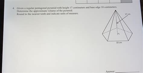 Image result for Pentagonal Pyramid Problem
