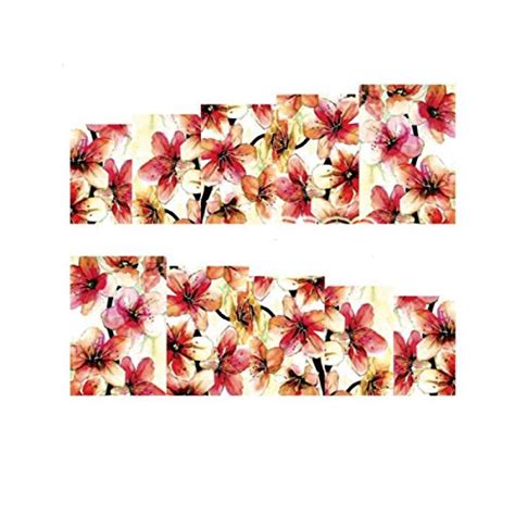Generic Pack of 10pcs DIY Nail Water Transfer Decals Nails Art Stickers ...