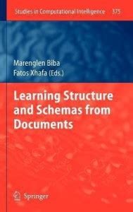 Learning Structure and Schemas from Documents: Buy Learning Structure ...