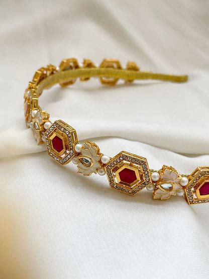 Buy Heritage Jadatar Traditional Hair Band Online - Ishhaara