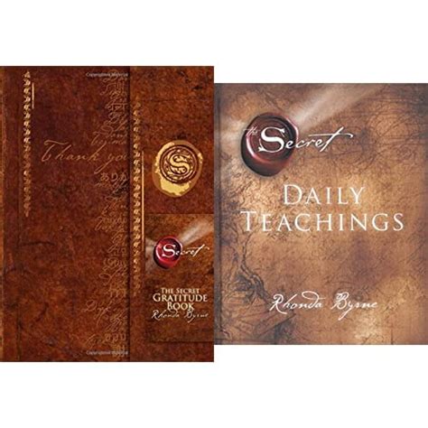 The Secret Gratitude Book+The Secret: Daily Teachings(Set of 2 books ...