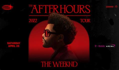 The Weeknd tickets in Las Vegas at T-Mobile Arena on Sat, Apr 23, 2022 ...