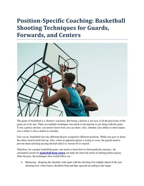 Basketball Position 的图像结果