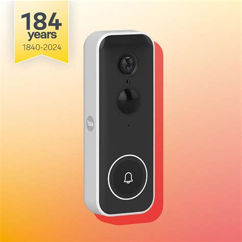 Yale Smart Video Doorbell, works with Yale home app - SV-VDB-1AW – Yale ...