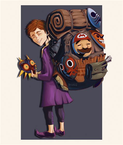 Happy Mask Salesman - Zelda no Densetsu - Image by emyrluz #4037948 ...