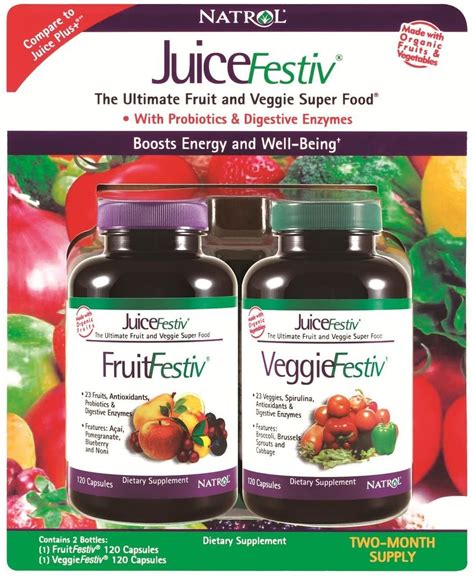 Top 10 Fruit and Vegetable Supplements - Fruit & Vegetable Supplements