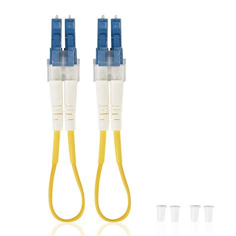 LC Fiber Optic Loopback Adapter Cable - LC Singlemode 9/125μm(OS2 ...