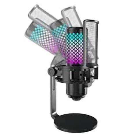 Buy Audio Array AM-C31 Gaming RGB USB Condenser Microphone Online | Bajaao