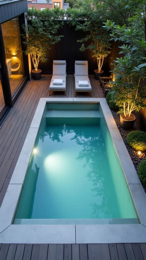 Modern Mini Pool Ideas to Elevate Your Small Outdoor Space | Tuin ...
