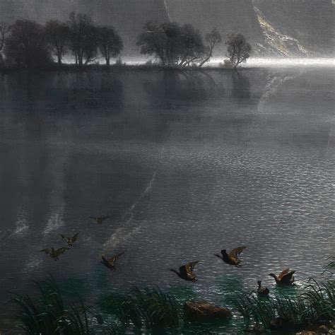 Among the Sierra Nevada, California by Albert Bierstadt