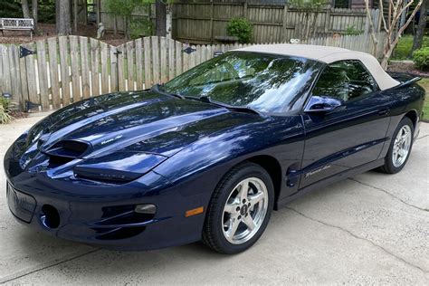 17k-Mile 2001 Pontiac Firebird Trans Am WS6 Convertible for sale on BaT ...