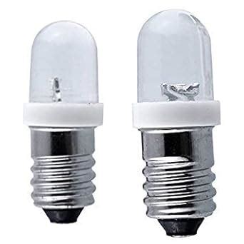 0.2W 12V Blu ray LanLan Mini Warning Signal Lamp E10 Light Bulbs DC 6 ...