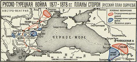 Русско-турецкая война 1877-1878гг. Планы сторон (русский план Обручева)