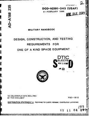 Fillable Online Military Handbook. Section 1, scope , states the ...