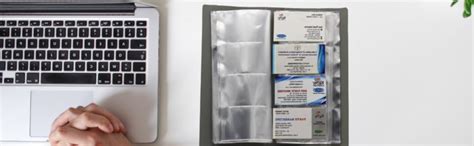 Keny Business Card Folder | Visiting/Name Card Organizer | 4 Cards Size ...