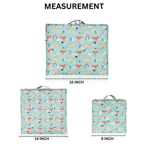 Personalised Travel cubes- 3 Piece Set | Fox – mumma.com