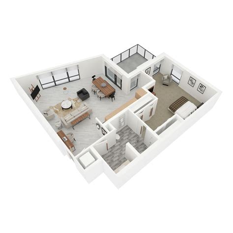 Luxury Apartments in Los Angeles, CA. | Columbia Square Living | Floor ...