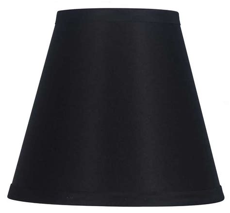 Mainstays Mix & Match 4.5x8x7 inch Solid Black Accent Lamp Shade ...