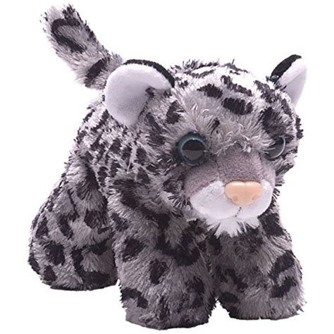 Wild Republic Hug Ems Snow Leopard Plush Toy